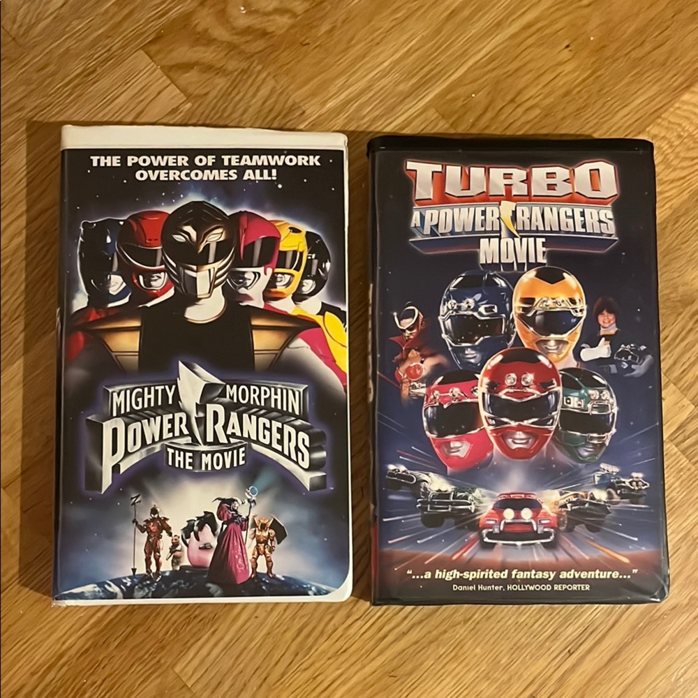 Power Rangers VHS